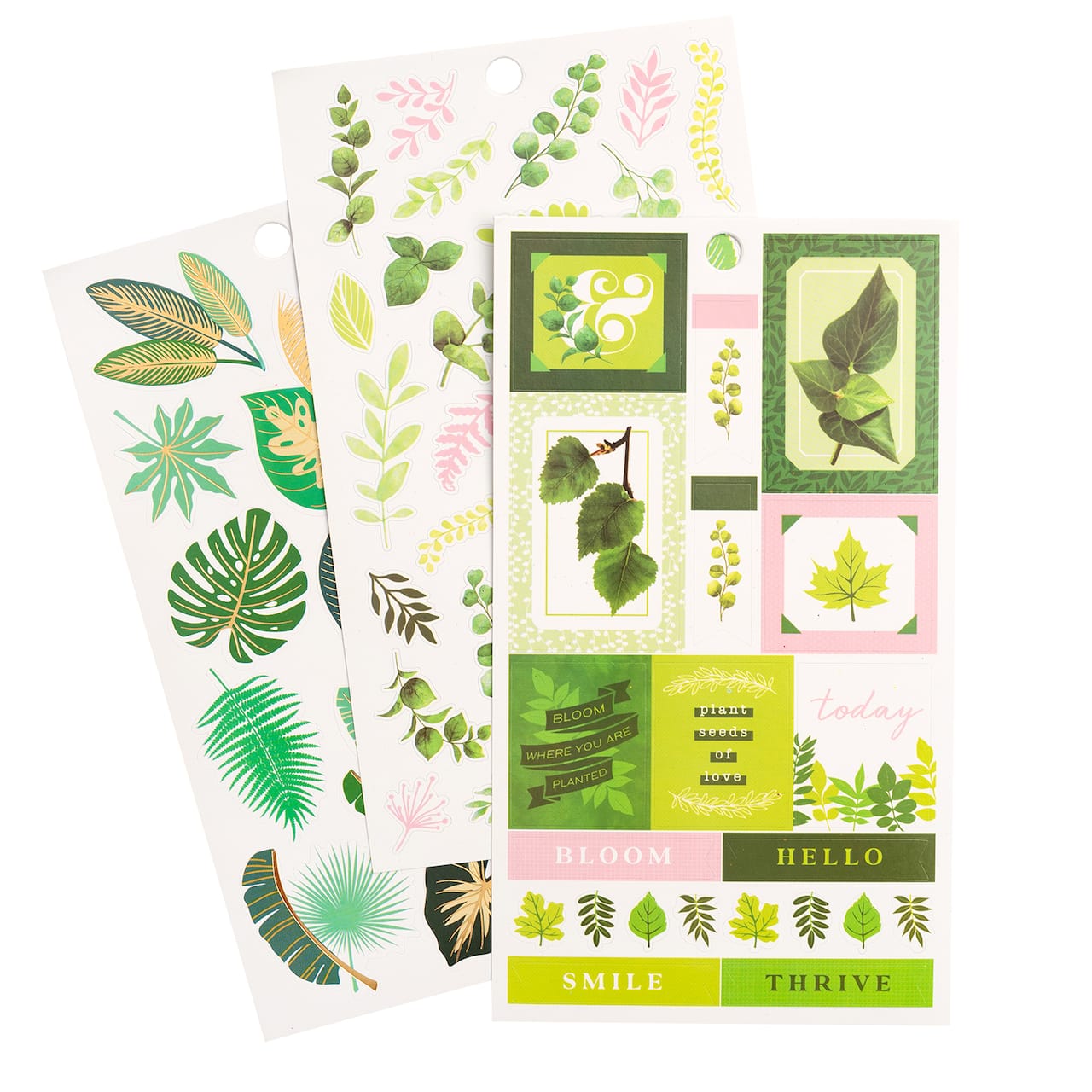 12 Pack: Leaves Stickers by Recollections™